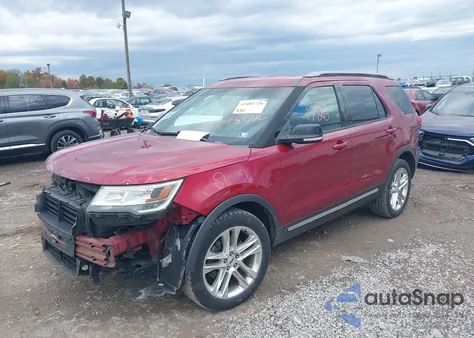 2017 Ford Explorer Xlt from USA, damaged, VIN 1FM5K8D84HGA65558